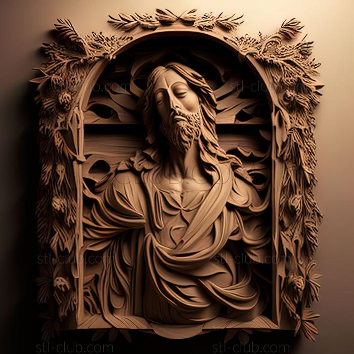 3D model st jesus (STL)